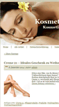 Mobile Screenshot of kosmetik-wellness24.de